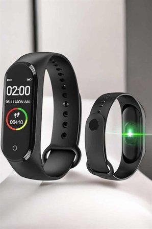 Akıllı Bileklik Fitness ve Sağlık İçin Akıllı Bileklik Adım Sayar, Kalp Atışı, Uyku İzleme