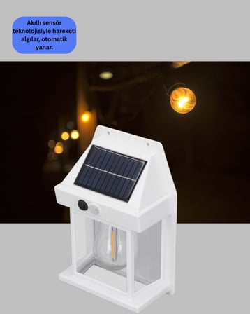 Güneş Enerjili Duvar Lambası BK888
