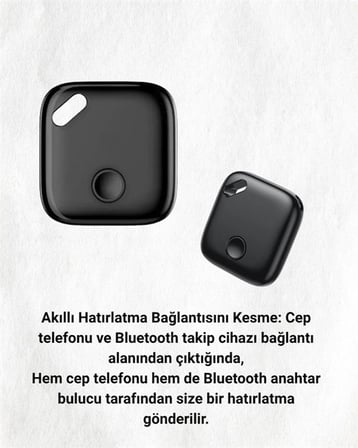 Akıllı Takip Teknolojisi ile Eşyalarınızı Korumaya Alın | Bul Uygulaması Destekli, Uzak Mesafe Bluetooth Takibi ve Uzun Ömürlü Batarya