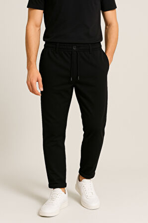 TREND KAPINDA ZARA KUMAŞ PANTALON SİYAH