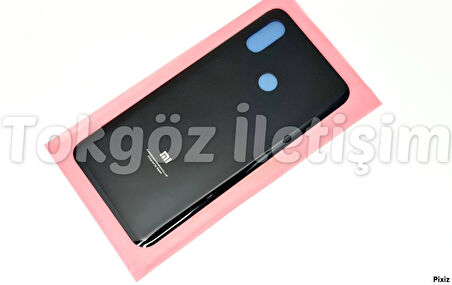 Xiaomi Mi 8 Arka Kapak Batarya Pil Kapağı (CAM) SİYAH