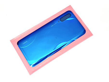 Xiaomi Mi 9 LİTE Arka Kapak Batarya Pil Kapağı (CAM) MAVİ