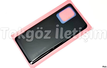 Xiaomi Mİ 11 T PRO Arka Kapak Batarya Pil Kapağı (CAM) SİYAH