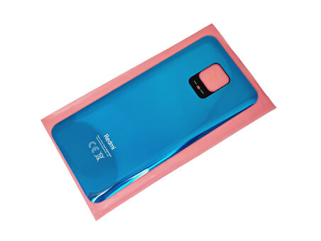 Xiaomi Redmi NOTE 9S NOTE 9 PRO Arka Kapak Batarya Kapağı (CAM) MAVİ