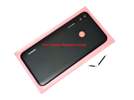 Tkgz Huawei Uyumlu Y7 2019 Kasa Arka Pil Batarya Kapağı SİYAH