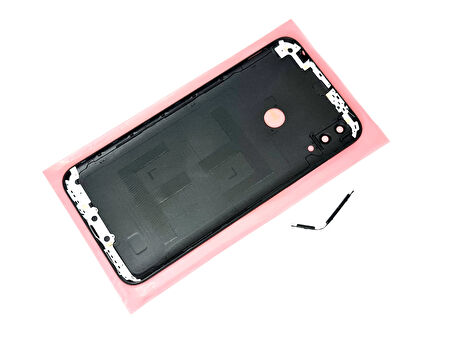 Tkgz Huawei Uyumlu Y7 2019 Kasa Arka Pil Batarya Kapağı SİYAH