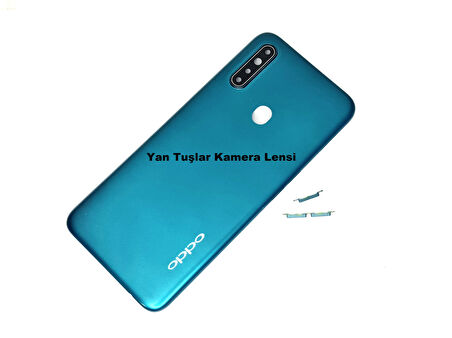 Oppo A31 Kasa Arka Pil Batarya Kapağı MAVİ