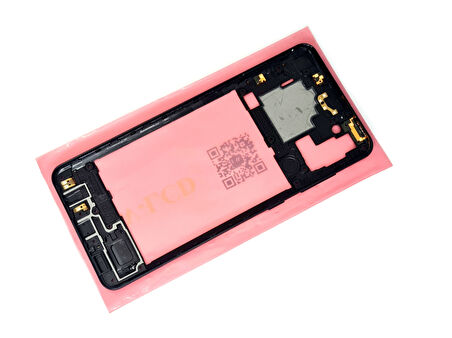 Samsung Galaxy A21S KASA Arka Pil Batarya Kapağı SİYAH