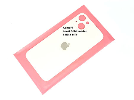 iPhone 13 Arka Pil Batarya Kapağı (CAM) Gold