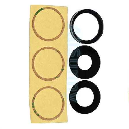 iPhone 13 PRO 3LÜ Arka Kamera Camı Lens Yapışkanlı