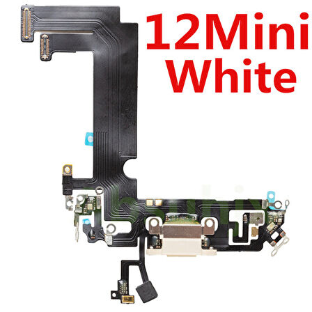 iPhone 12 MİNİ FULL Şarj Soketi (BEYAZ)