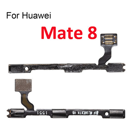 Tkgz Huawei Uyumlu MATE 8 On Off Yan Ses Filmi
