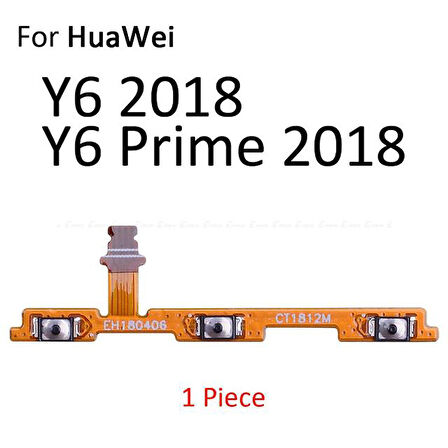 Tkgz Huawei Uyumlu Y6 2018 On Off Yan Ses Filmi