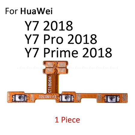 Tkgz Huawei Uyumlu Y7 2018 On Off Yan Ses Filmi