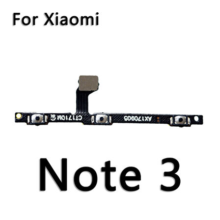 Xiaomi Mİ NOTE 3 On Off Yan Ses Filmi