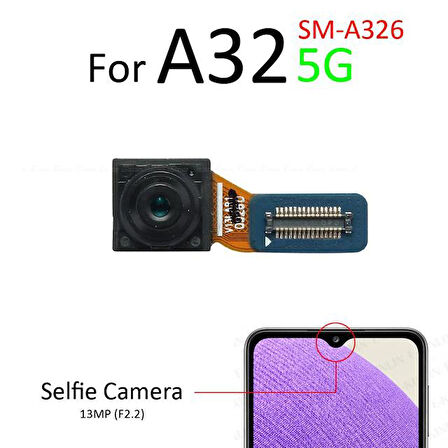 Samsung Galaxy A32 (5G) Ön Kamera (Orjinal)