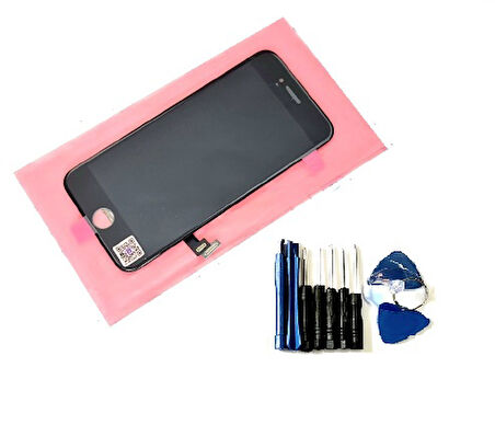 iPhone 8 Lcd Ekran dokunmatik (LW Marka Tamir SETİ) SİYAH