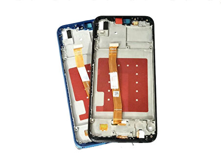 Tkgz Huawei Uyumlu P20 Lite Lcd Ekran Dokunmatik (ÇITALI TAMİR SETİ) MAVİ
