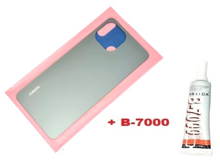 Xiaomi Mİ 11 LİTE Arka Kapak Batarya Pil Kapağı (CAM+B-7000) SİYAH