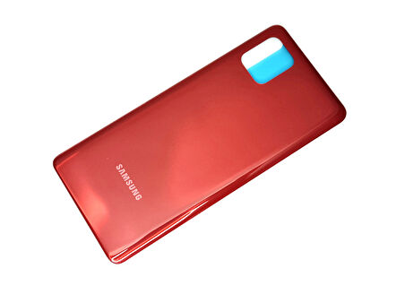 Samsung Galaxy NOTE 10 LİTE Arka Pil Batarya Kapağı (CAM+B-7000) KIRMIZI