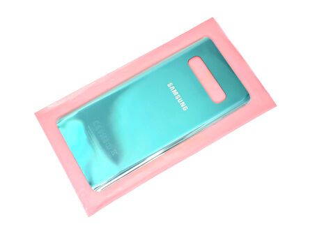Samsung Galaxy S10 Arka Pil Batarya Kapağı (CAM+B-7000) YEŞİL