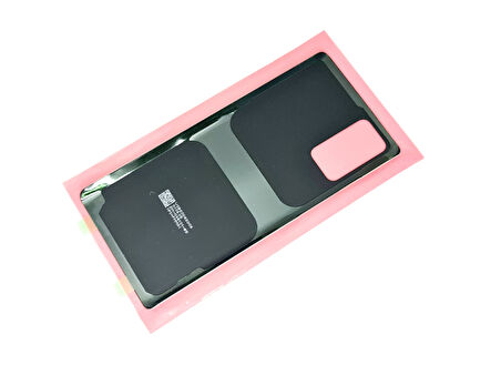 Samsung Galaxy NOTE 20 - SM-N980 Arka Pil Batarya Kapağı (CAM+B-7000) SİYAH