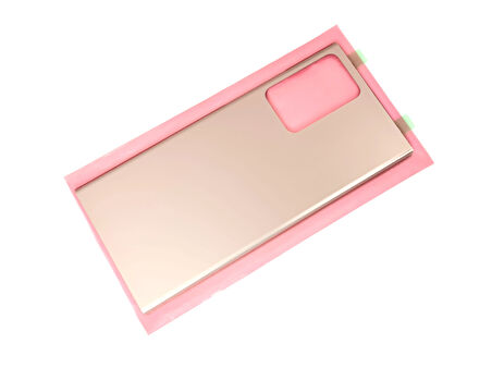 Samsung Galaxy NOTE 20 ULTRA Arka Pil Batarya Kapağı (CAM+B-7000) GOLD