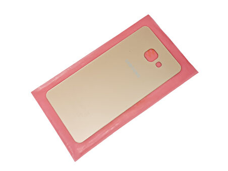 Samsung Galaxy A7 2016 (A710) Arka Pil Batarya Kapağı (CAM+B-7000) GOLD