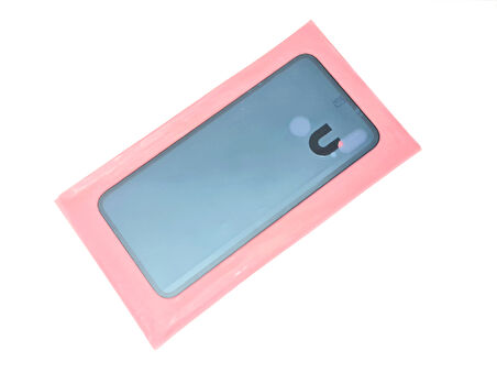 Tkgz Huawei Uyumlu P20 Lite Arka Pil Batarya Kapağı (CAM) SİYAH