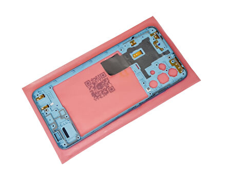 Samsung Galaxy A32 FULL ORJ KASA Arka Pil Kapağı (TAMİR SETİ) MAVİ