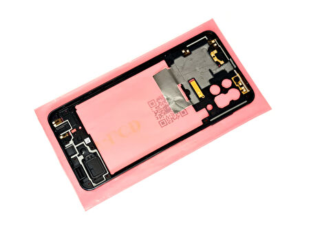 Samsung Galaxy M32 KASA Arka Pil Batarya Kapağı (TAMİR SETİ) SİYAH