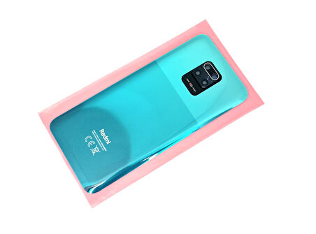 Xiaomi Redmi NOTE 9 PRO Arka Kapak Batarya Kapağı (LENSLİ CAM) (B-7000) YEŞİL