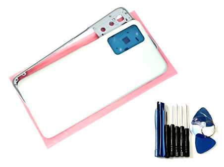 Oppo A16 KASA Arka Pil Batarya Kapağı (TAMİR SETİ) BEYAZ