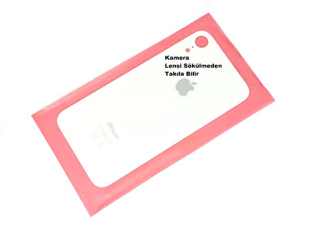 iPhone XR Arka Kapak (CAM) Beyaz