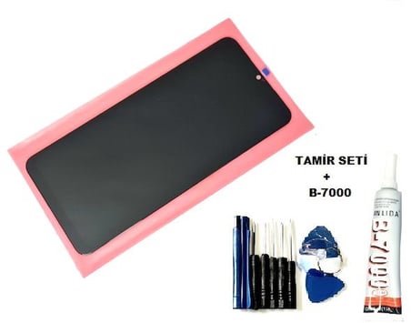 Samsung Galaxy A04 Lcd Ekran Dokunmatik ORJİNAL (B-7000+Tamir Seti)