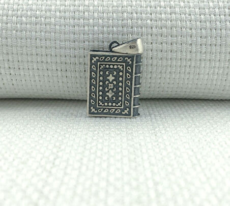 925 Ayar Gümüş Muska kabı Kolye Ucu