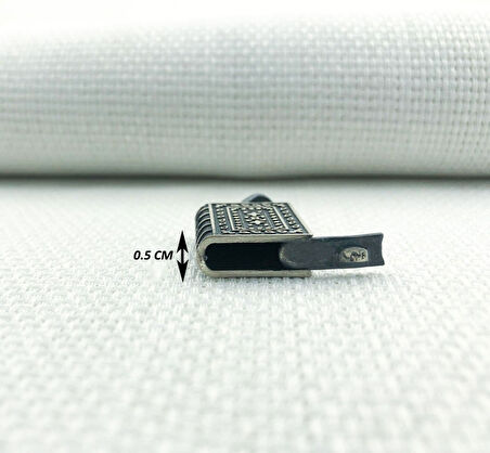 925 Ayar Gümüş Muska kabı Kolye Ucu