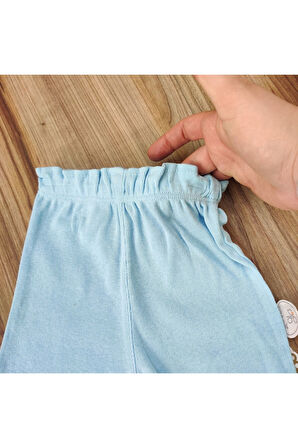 2'li Bebek Alt Üst Takım - Hayvan Desenli & Yumuşak Bebek Takımı - Friends Show