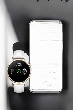 Akıllı Saat Kadınlara Özel Arama Cevaplayan Bluetooth Bağlantılı