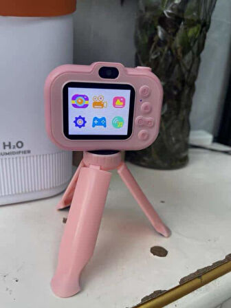 Ayaklı Mini Fotoğraf Makinesi Çocuk Için Eğitici Video Kamera (Kopya)