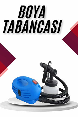 Yeni Nesil Taşınabilir Boya Tabancası Hazneli Elektrikli