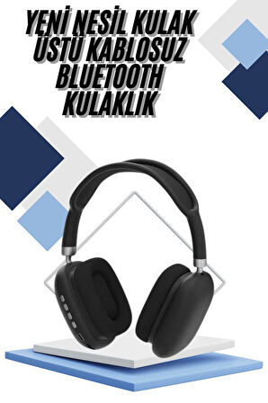 Yeni Nesil Bluetooth Kulaklık Kulak Üstü ANC Özelliği Yüksek Ses Kaliteli