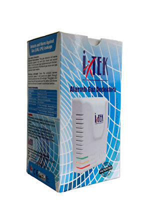 Doğalgaz Alarm Cihazı Nys-3 Model Gaz Dedektörü, Garantili Itek