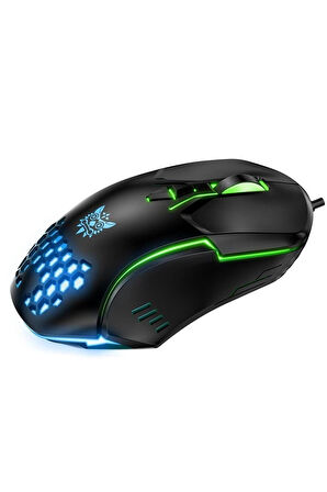 Rgb Ledli Yüksek Hassasiyet Oyuncu Mouse 6400dpi Gaming Oyuncu Mouse