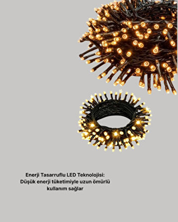 10 Metre LED Işıklı Dekoratif Parti ve Kutlama Aydınlatması