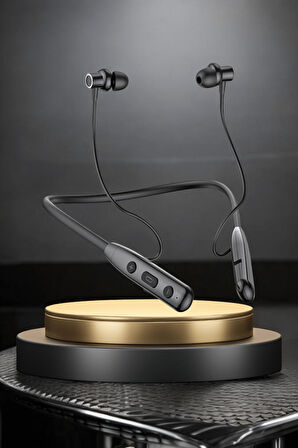 Kablolu Bluetooth Kulaklık Boyun Bantlı ANC Özelliği Yüksek Ses Kaliteli 100 saat