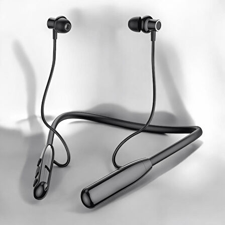 Kablolu Bluetooth Kulaklık Boyun Bantlı ANC Özelliği Yüksek Ses Kaliteli 100 saat