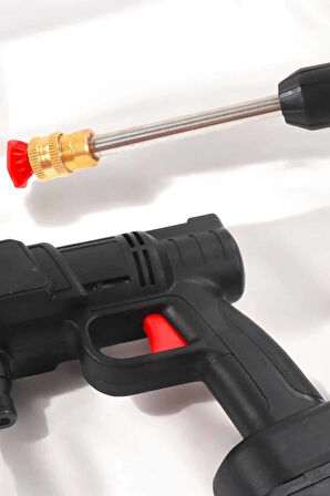 Yeni Nesil Araç Yıkama Şarjlı Tabancası Basınçlı Su Hazneli