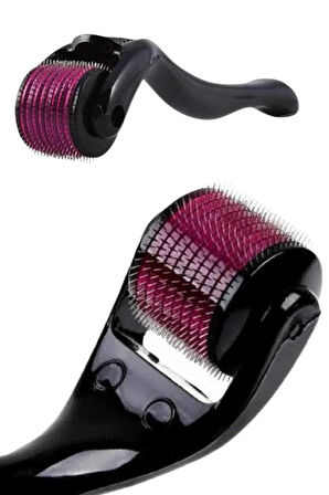 Derma Roller Titanyum Uçlu 540 İğneli 1 Mm Saç Sakal Çıkarma Ve Cilt Bakım Masaj Aleti