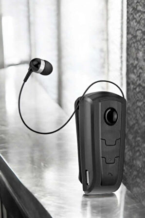 Makaralı Bluetooth Kulaklık Kulak İçi Android iOS Uyumlu Titreşimli